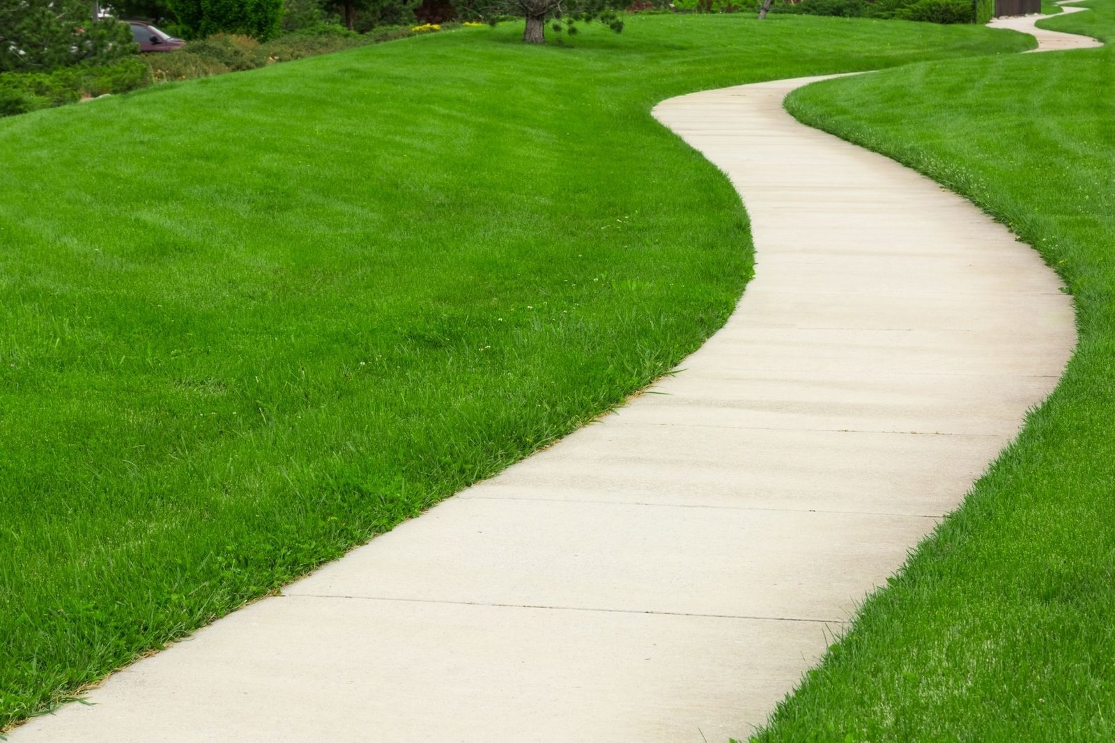 concrete pathway