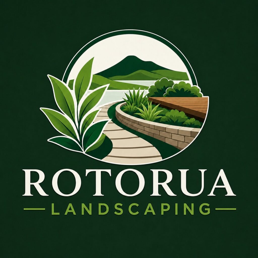 rotorua landscaping logo